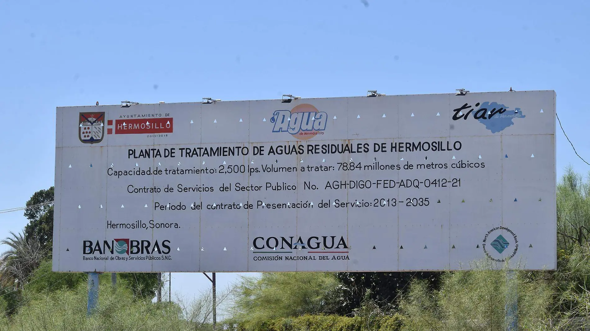 Planta Tratadora de Aguas residuales Hermosillo